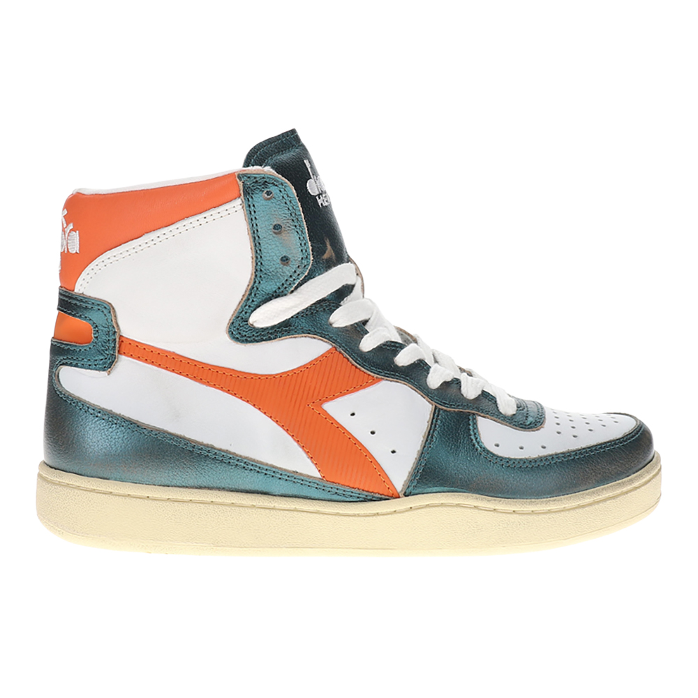 diadora Mi Basket Metal Mix Used High Top Mens Size 6 M  display picture 3
