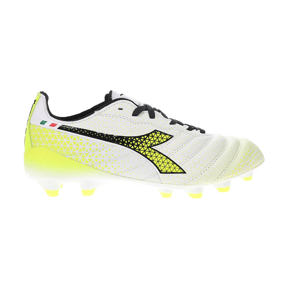 diadora Brasil Elite Tech Gr Ita Lpx Soccer Cleats Mens White