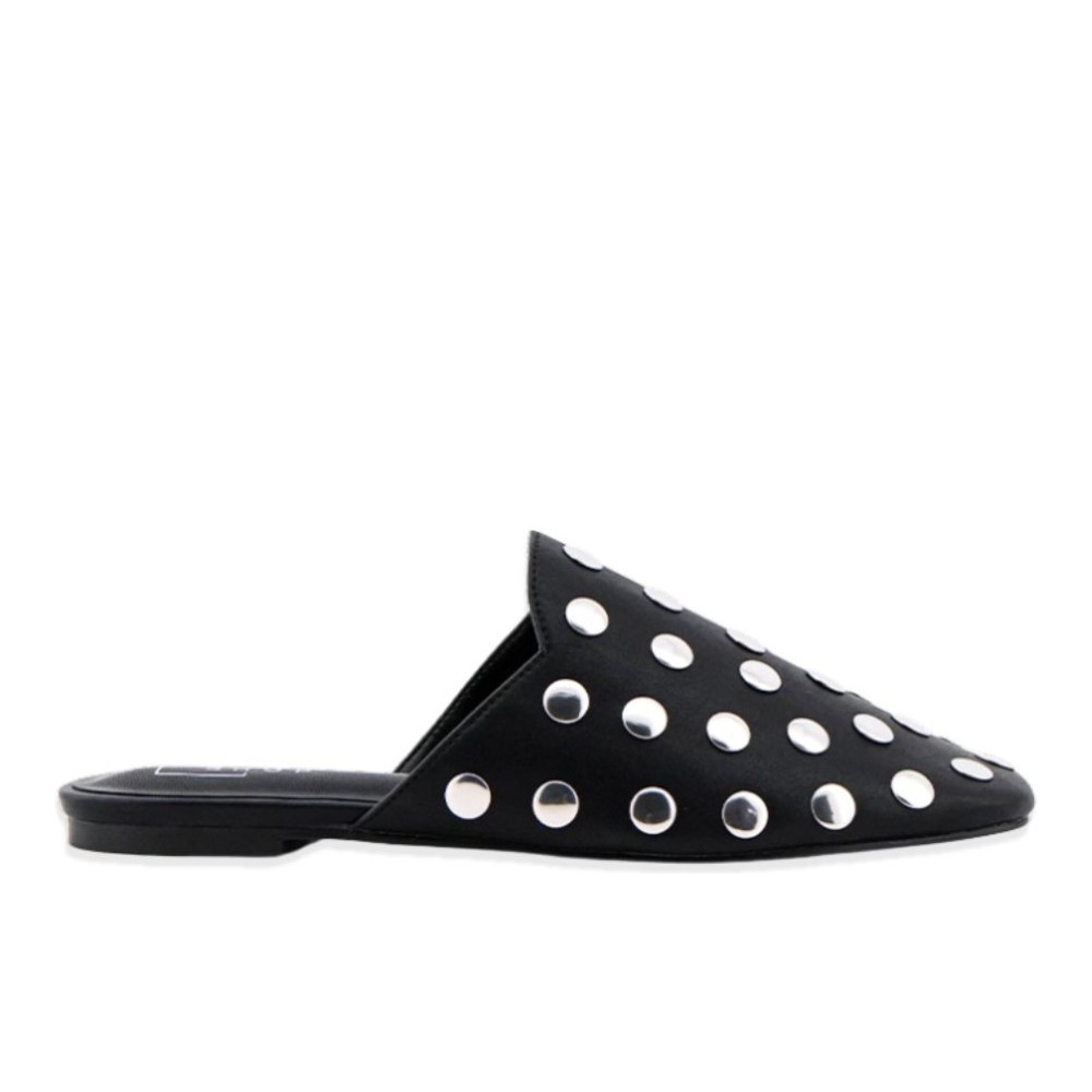 SHU by SHUSHOP Aretha Studded Comfort Mule - Black - Size 7 1/2