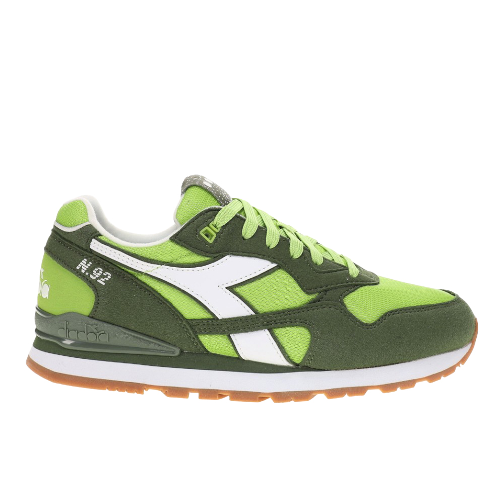 ニラニラ diadora N.92 Lace Up Dd Comfort Mens Green Sneakers Casual Shoes