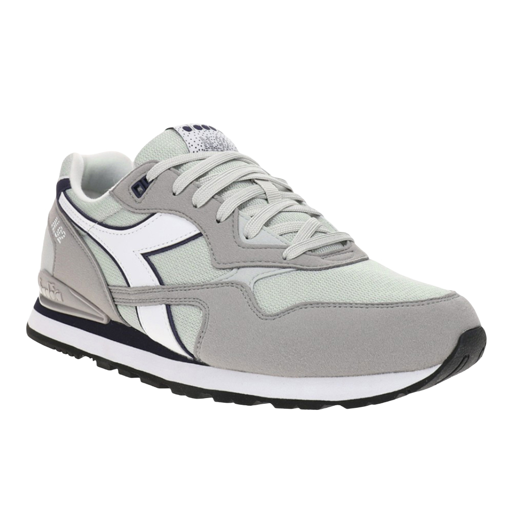 diadora N.92 Lace Up Dd Comfort Mens Grey Sneakers Casual Shoes