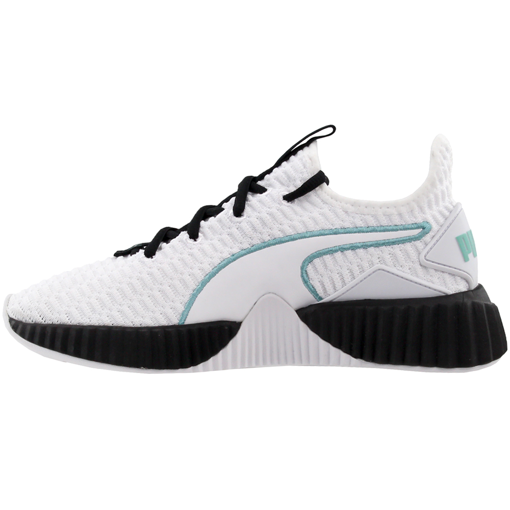 puma defy all white