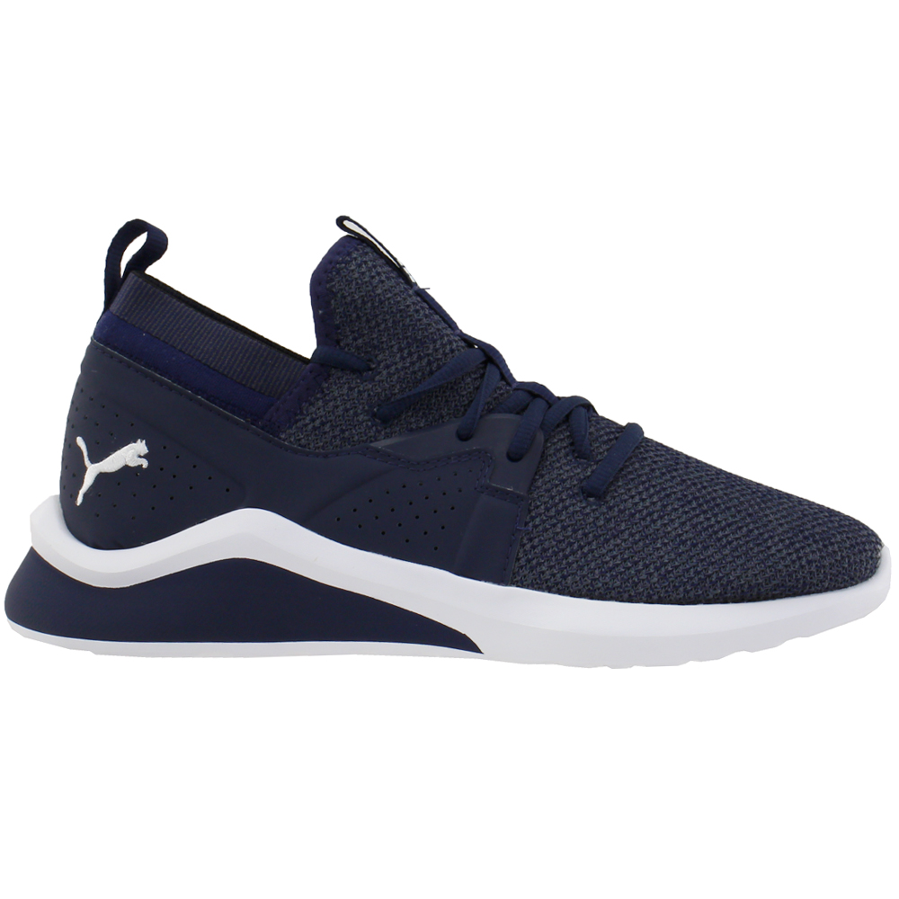 Puma Emergence Navy Mens Lace Up Sneakers