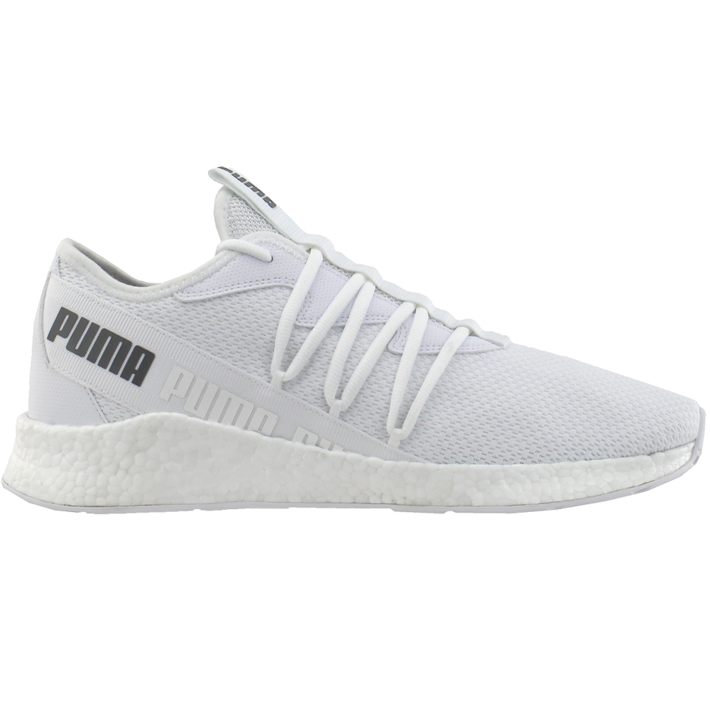 Puma NRGY Star White Mens Lace Up Athletic