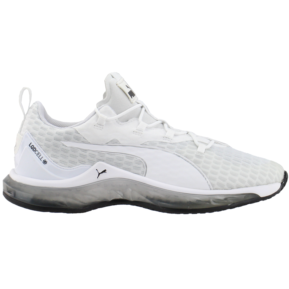 Puma LQDCELL Hydra Training Shoes (Big Kid) Grey, White Boys Lace Up  Athletic