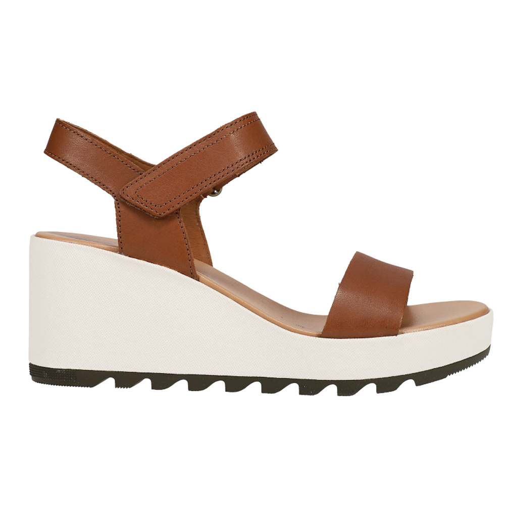 brown flat wedge sandals