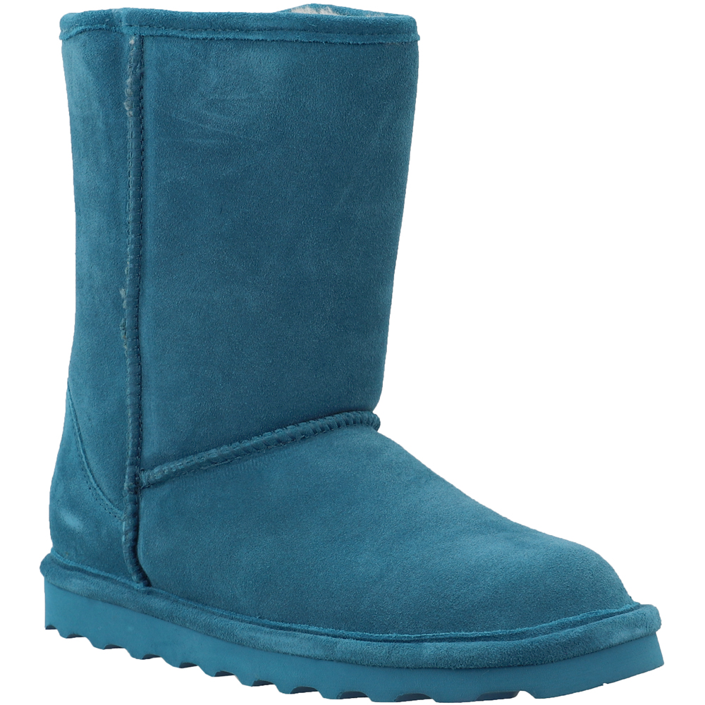 teal bearpaw boots