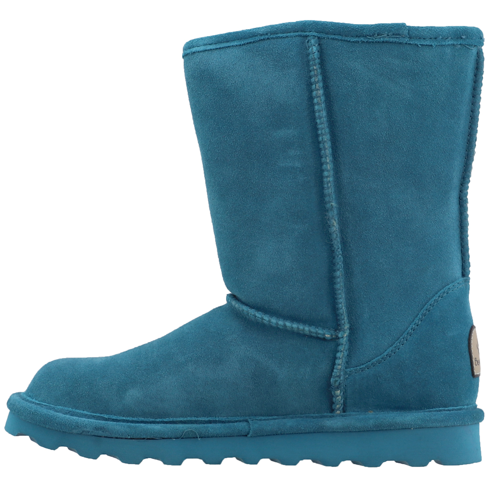 turquoise bear paw boots