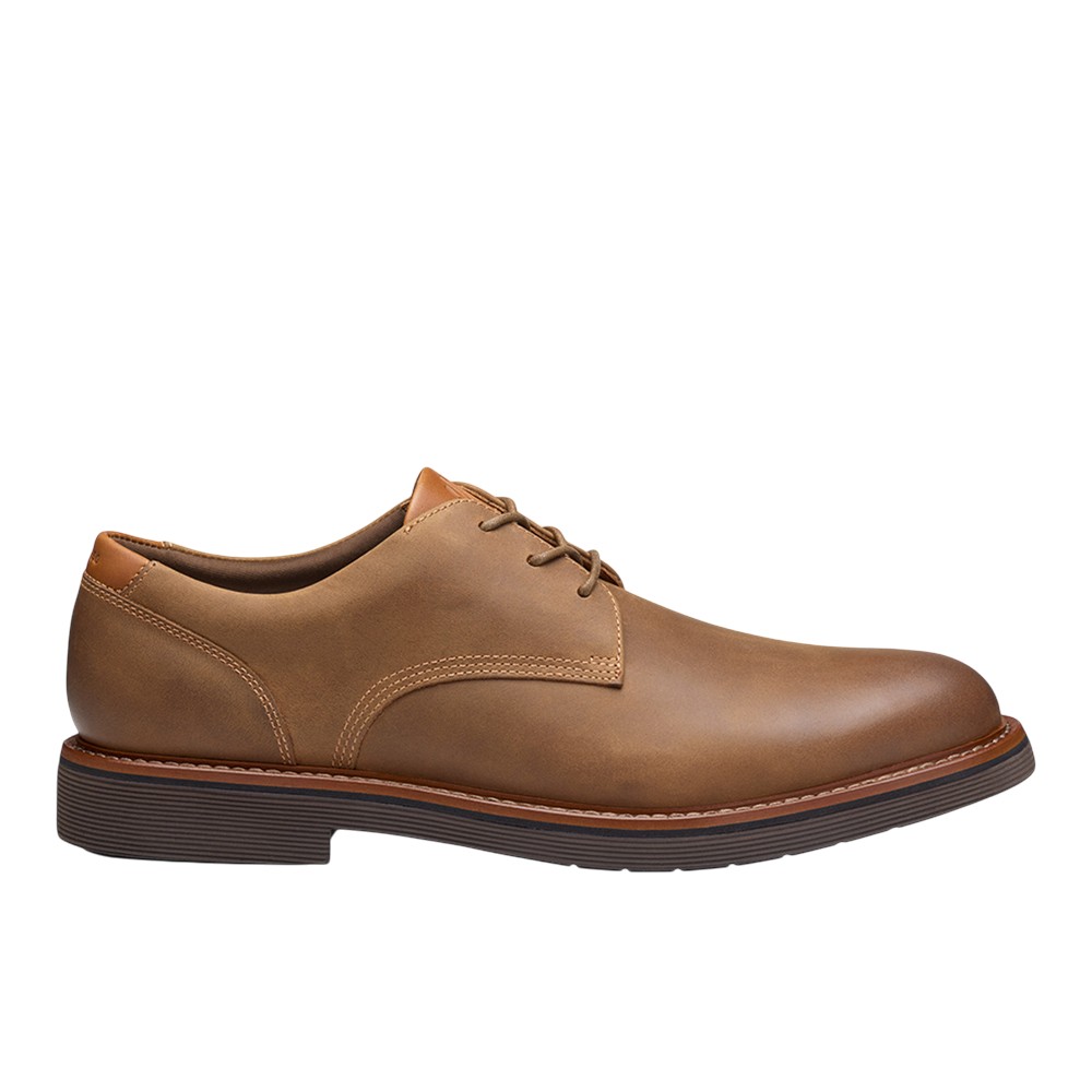Johnston & Murphy Tyson Oxford Plain Toe Dress Shoes