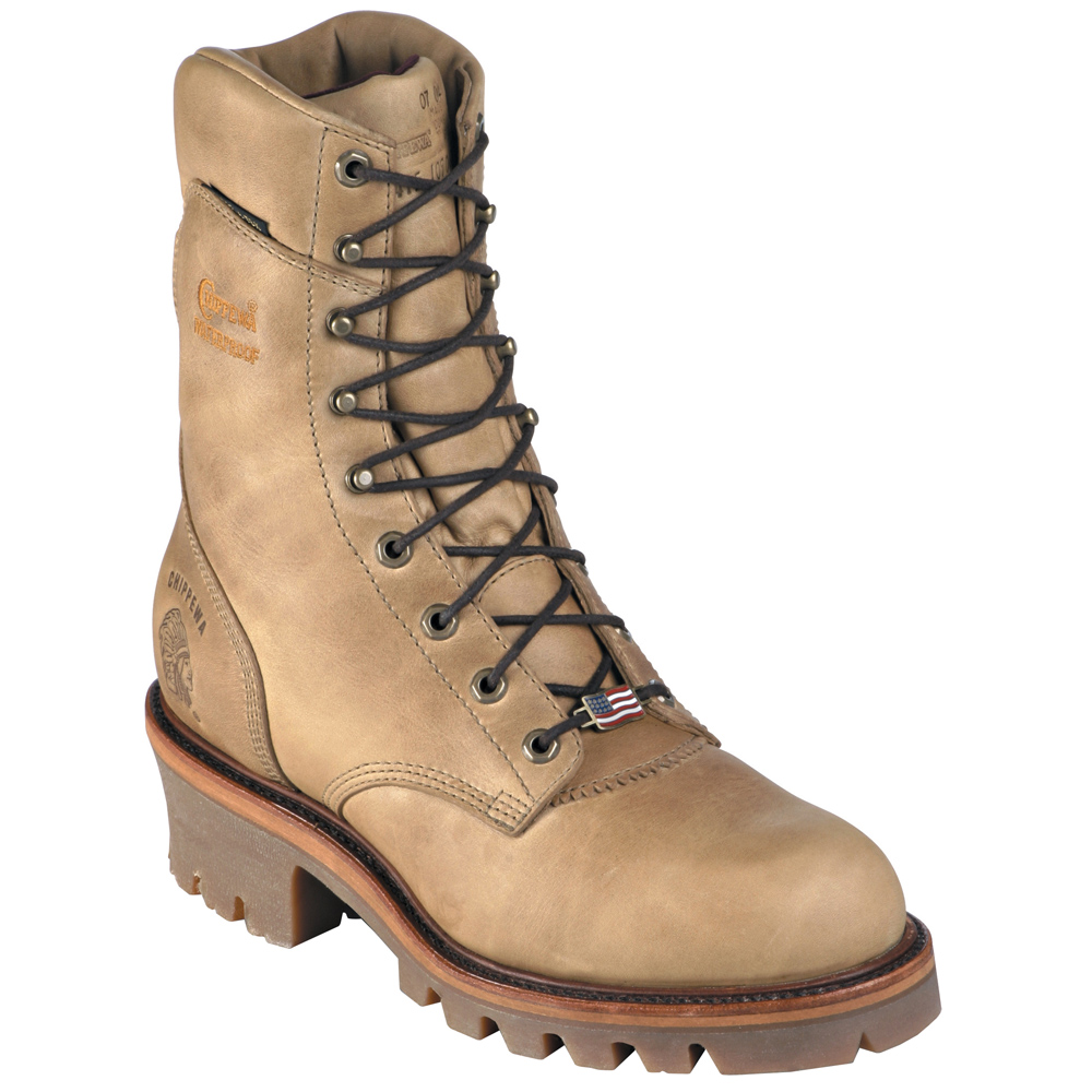 9 inch logger boots