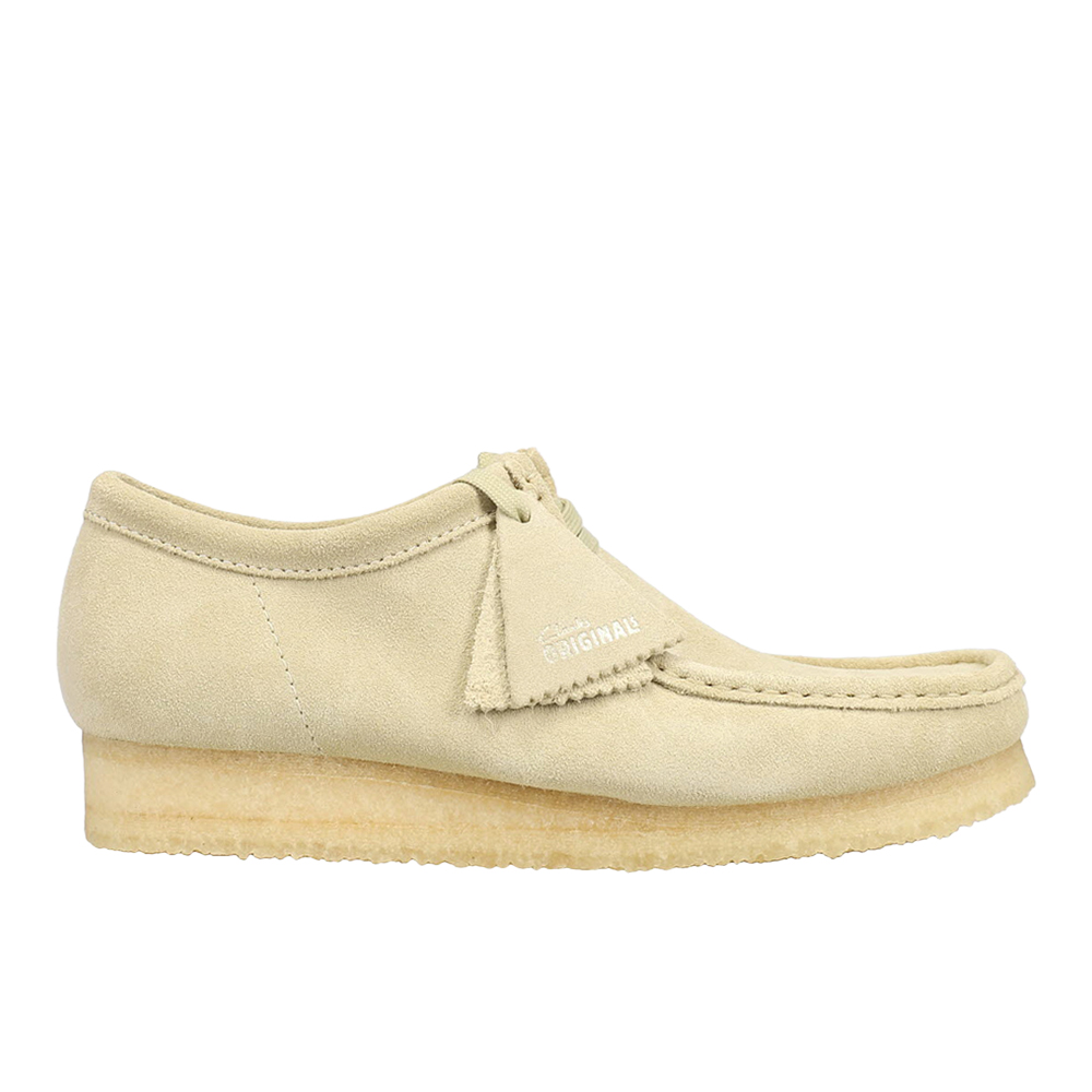 Clarks Men's Wallabee Casual Shoes in Maple Suede Size: 9.0