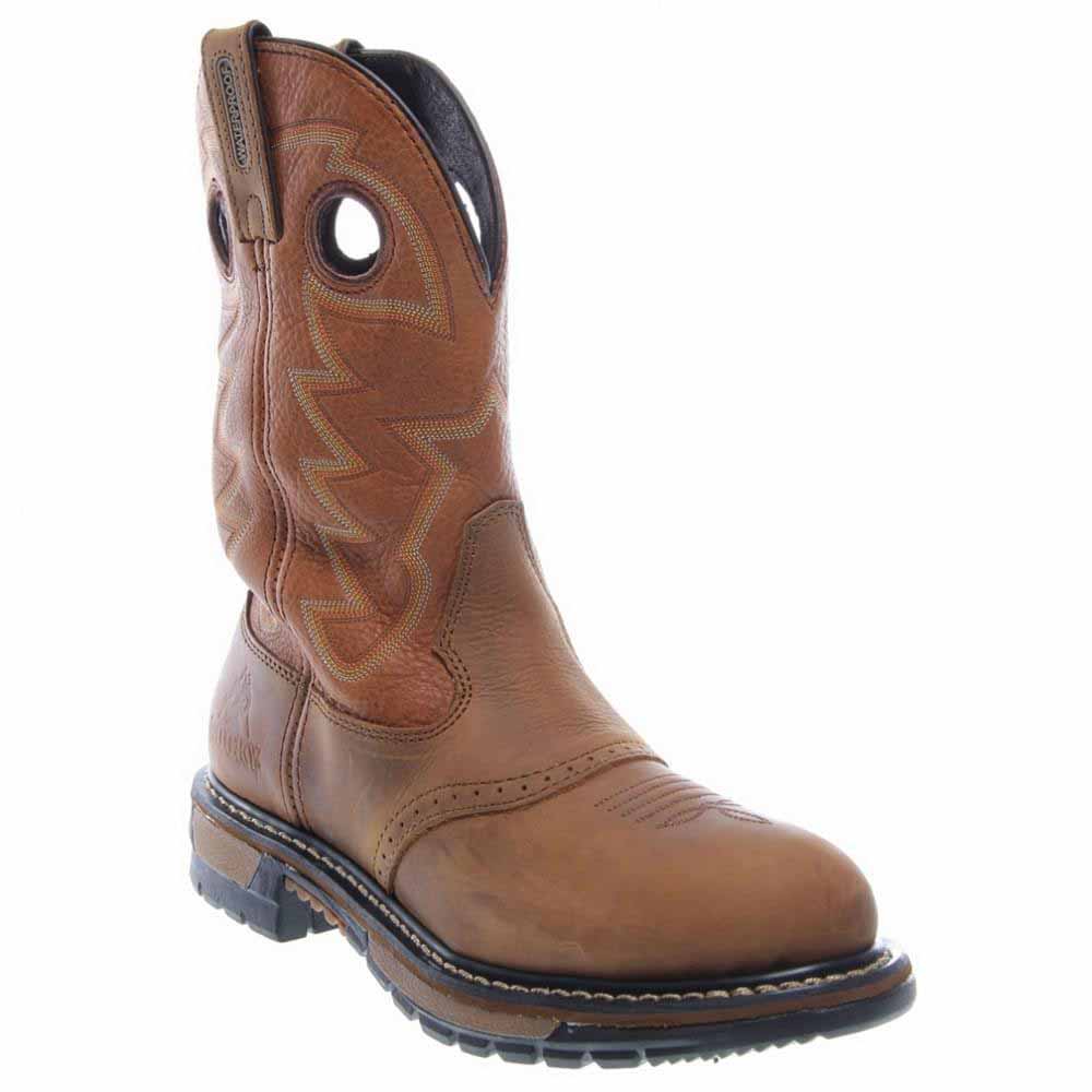 rocky original ride branson roper waterproof western boots