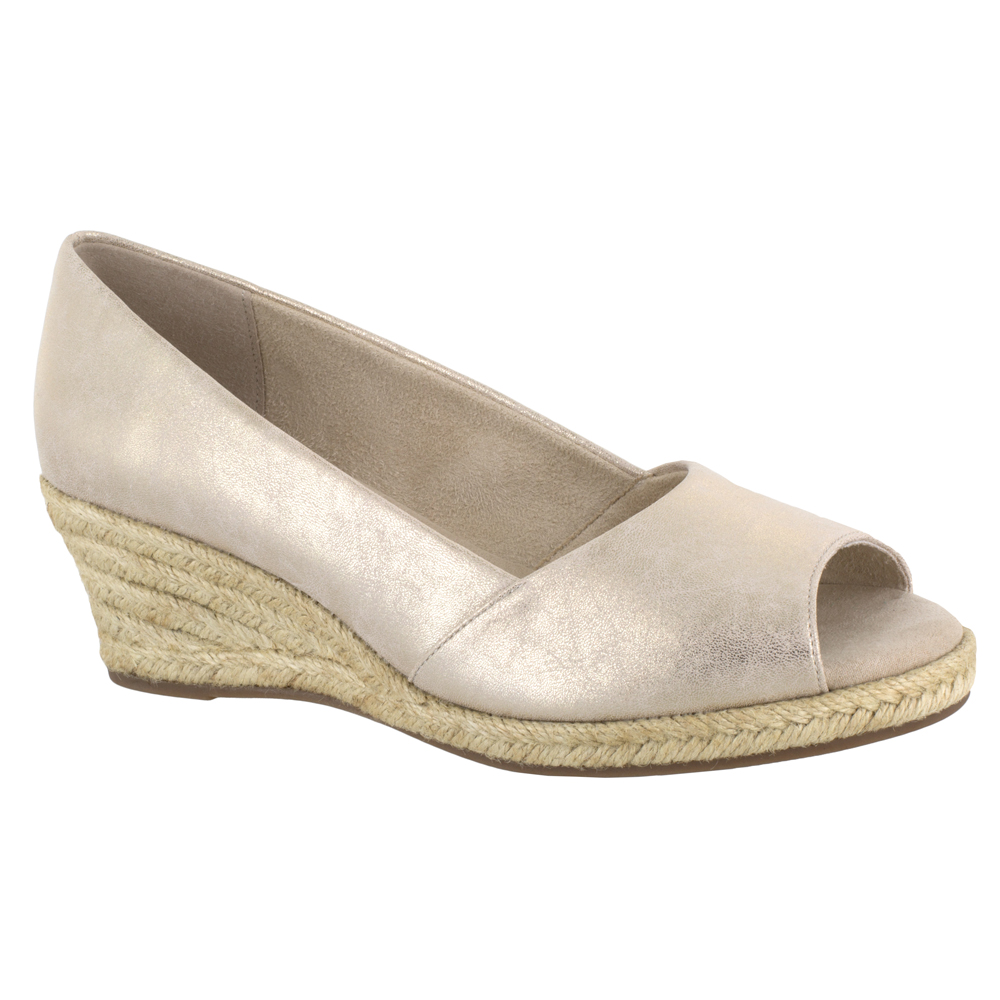 easy street monique women's espadrille wedges