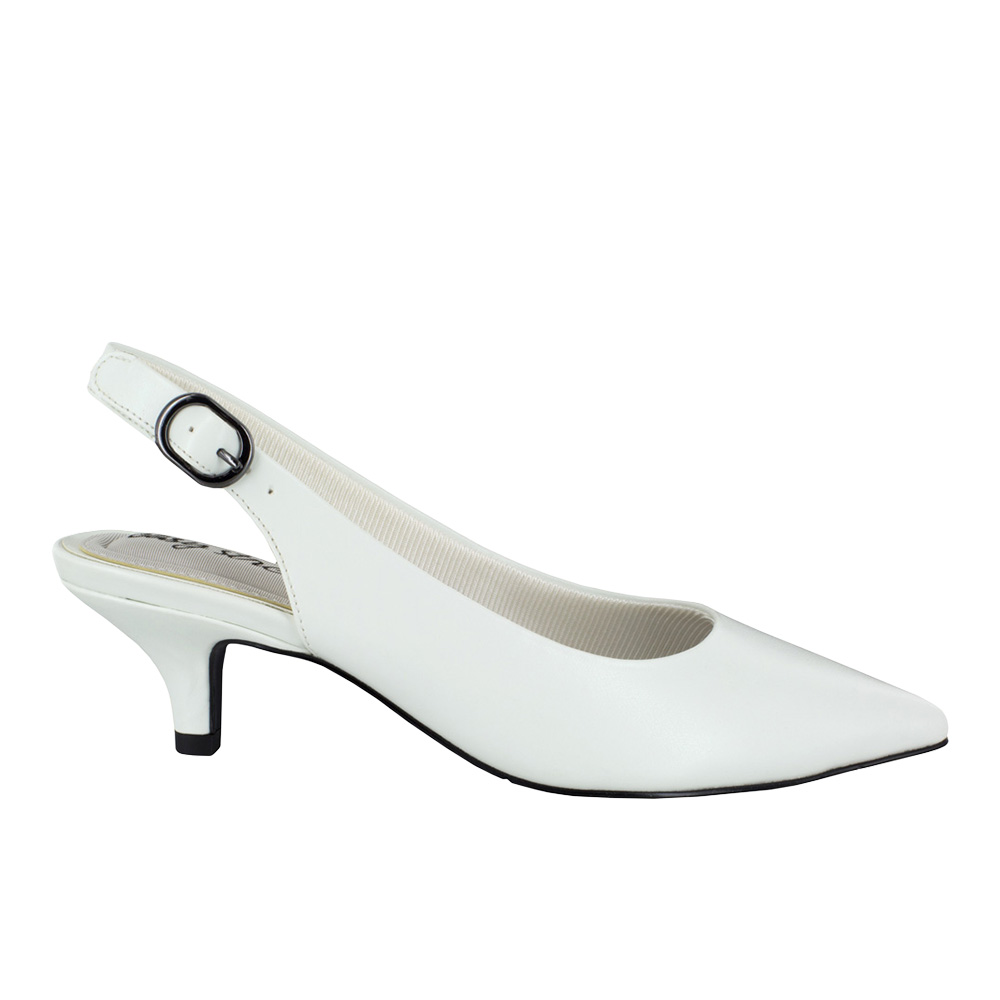 Easy Street Faye Pointed Toe Slingback Pumps
