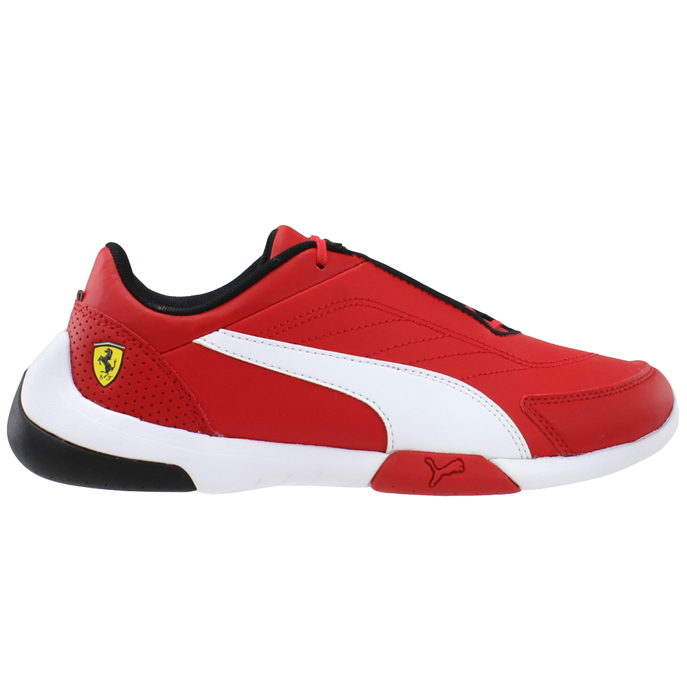 Red Puma Scuderia Ferrari Cat III Sneakers (Big Kid)