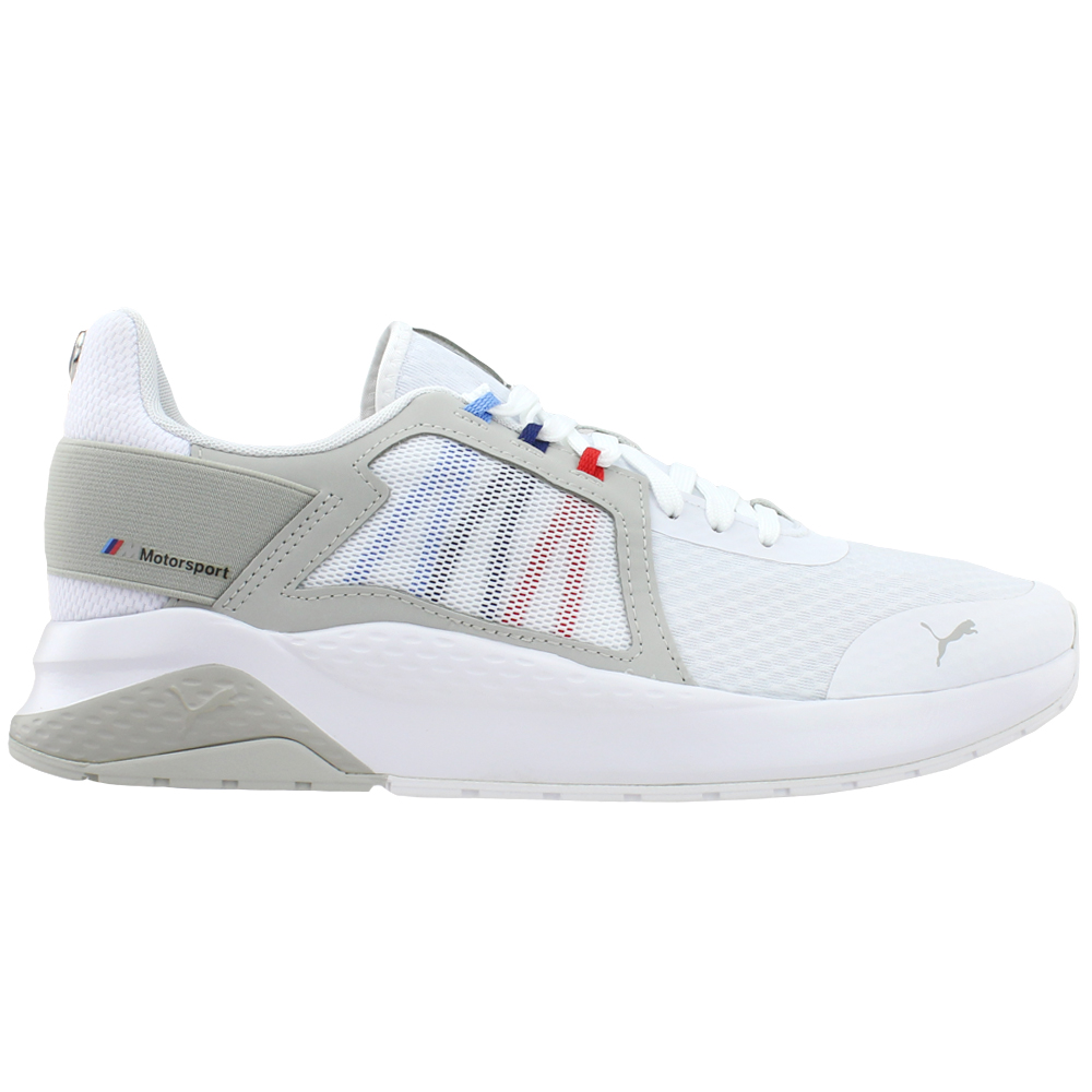 Puma BMW M Motorsport Anzarun Sneakers Grey, White Mens Lace Up, Sportstyle  Sneakers