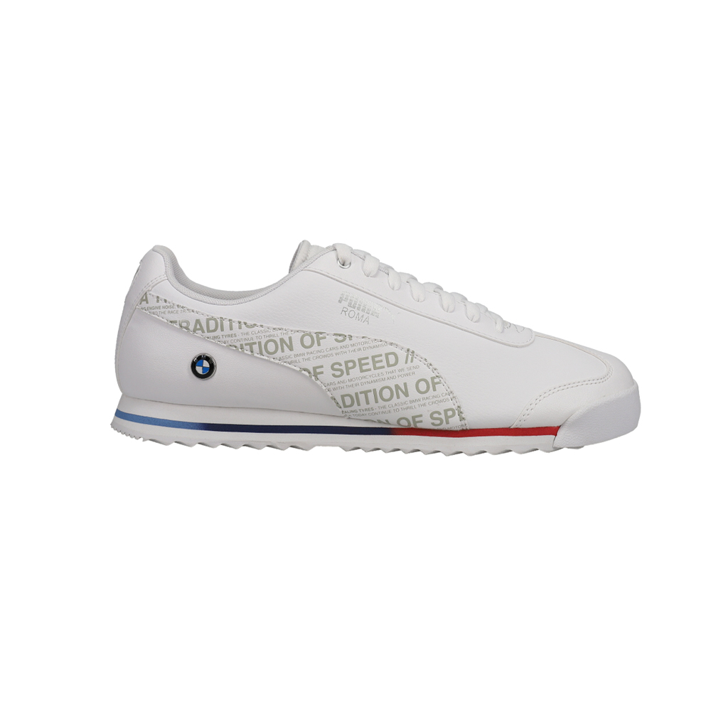 Puma BMW MMS Roma Sneakers (Little Kid-Big Kid) White Boys Lace Up Sneakers