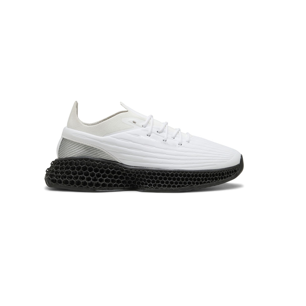 PUMA Porsche Design 3D Mtrx Ii Lace Up Mens White Sneakers Casual