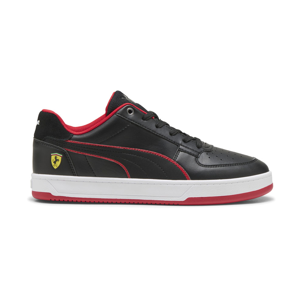 PUMA Scuderia Ferrari X Caven 2.0 Lace Up Mens Black Sneakers
