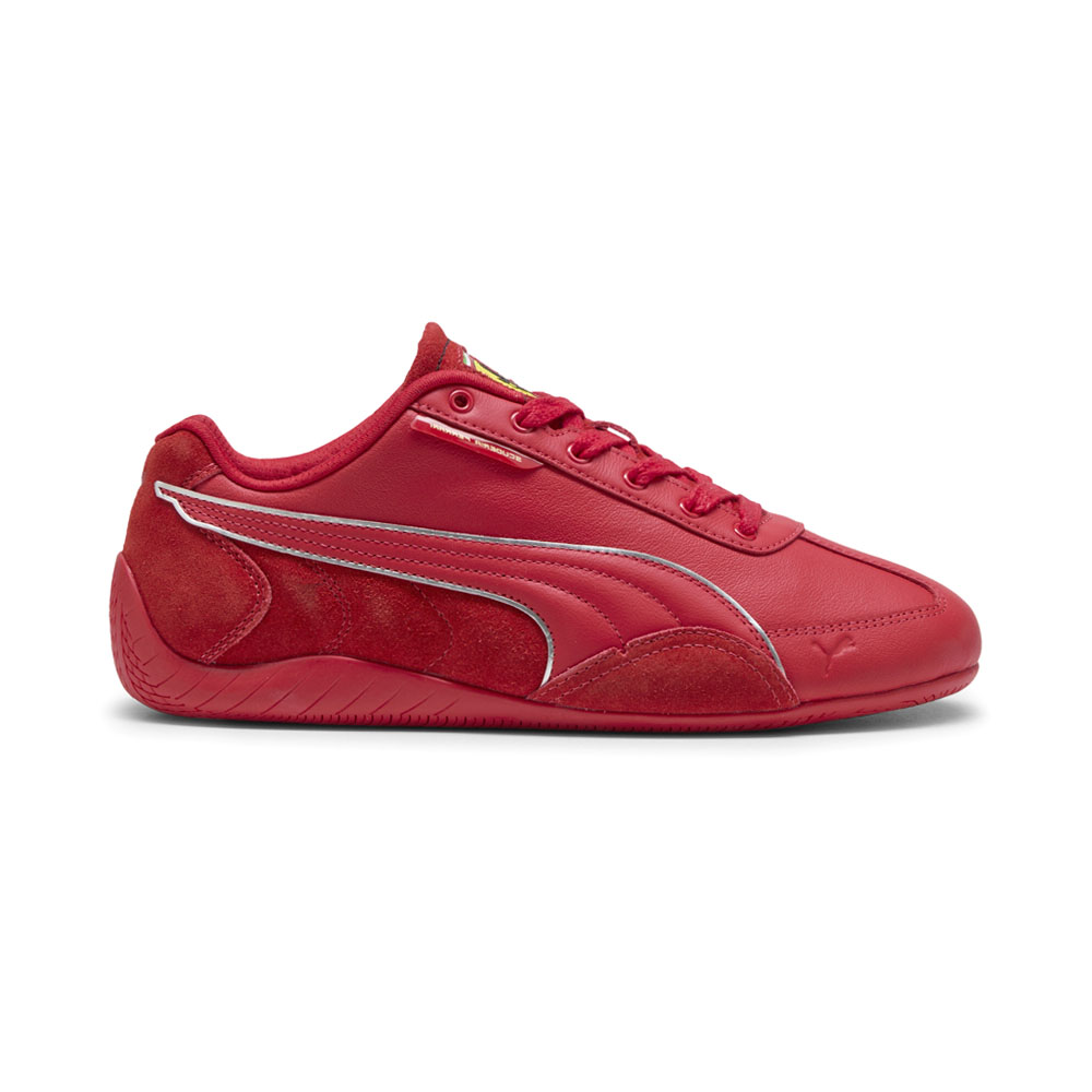 PUMA Scuderia Ferrari Hp Speedcat Lace Up Mens Red Sneakers Casual