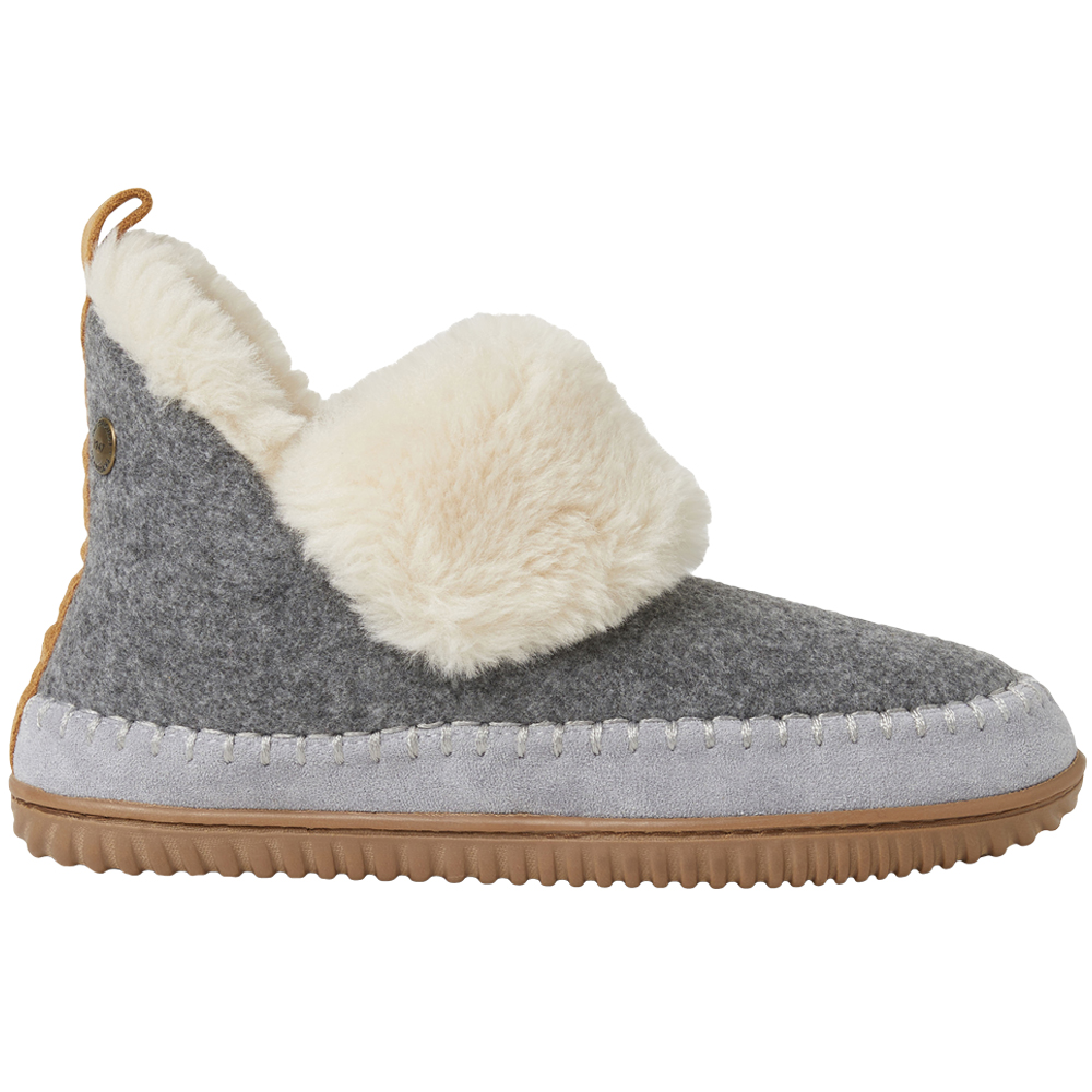 grey boot slippers womens