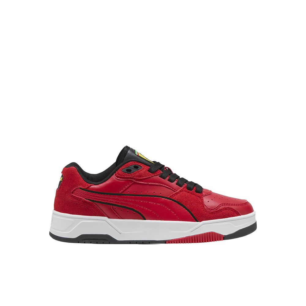 PUMA Rebound Break Low Scuderia Ferrari Lace Up Sneakers (Youth)