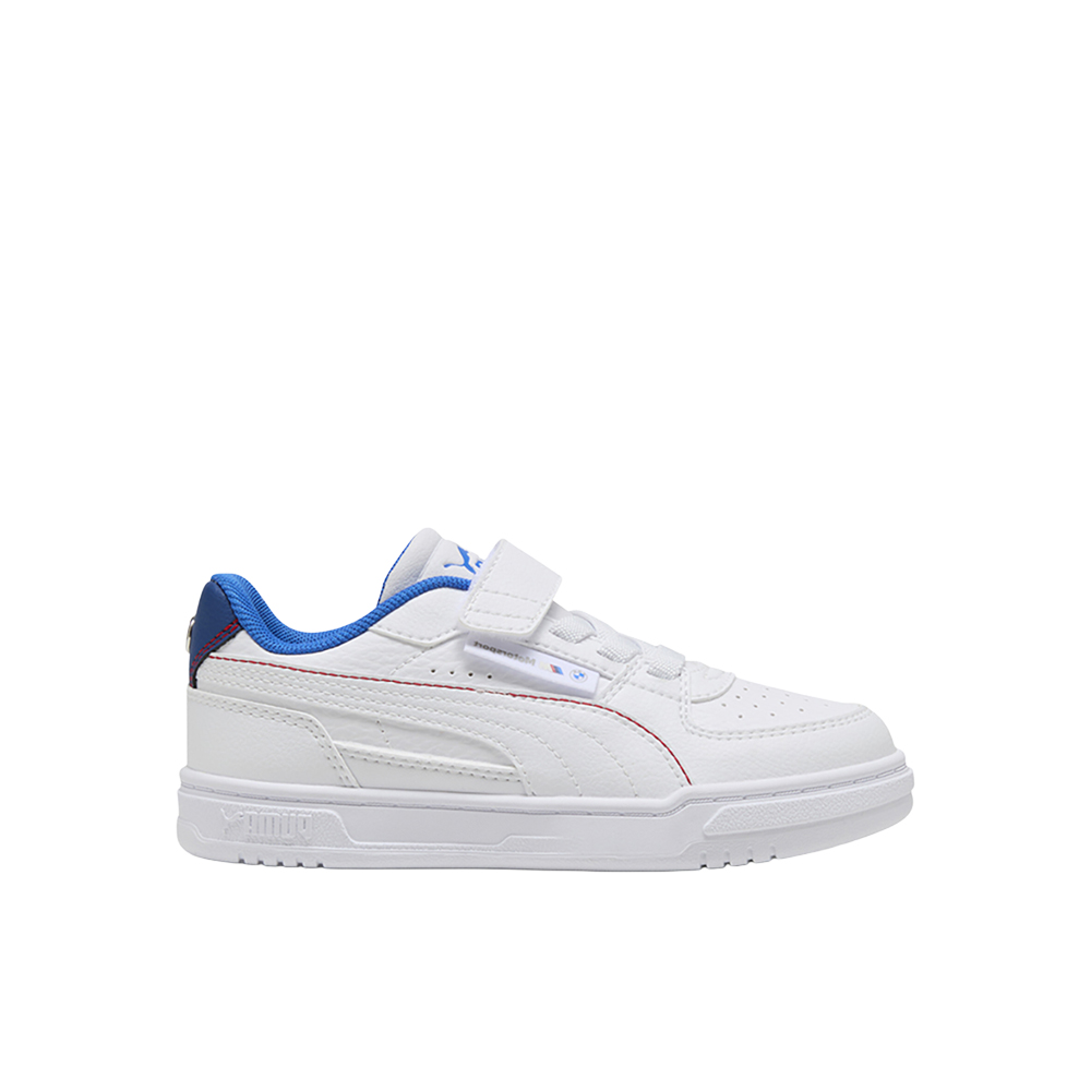 PUMA BMW M Motorsport Caven III Little Kids' Easy On Sneakers in White, Size 2.5