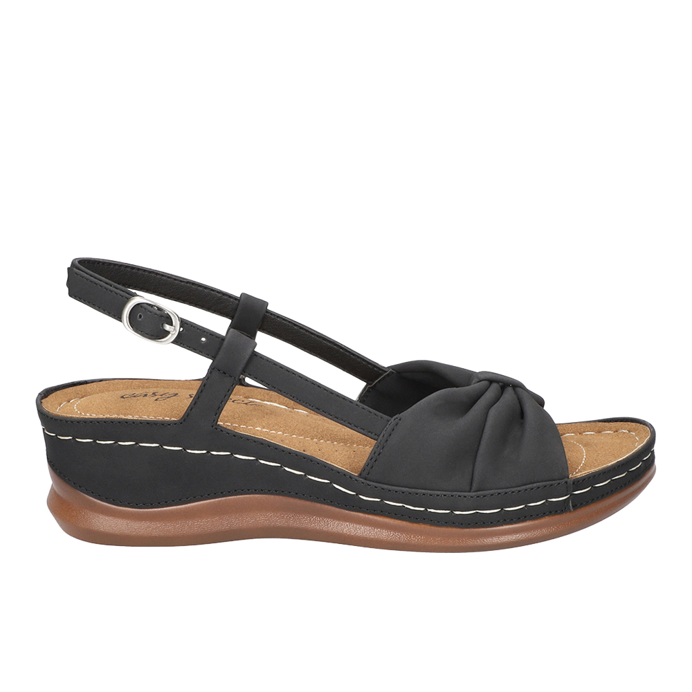 Easy Street Jupiter Wedge Slingback Sandals