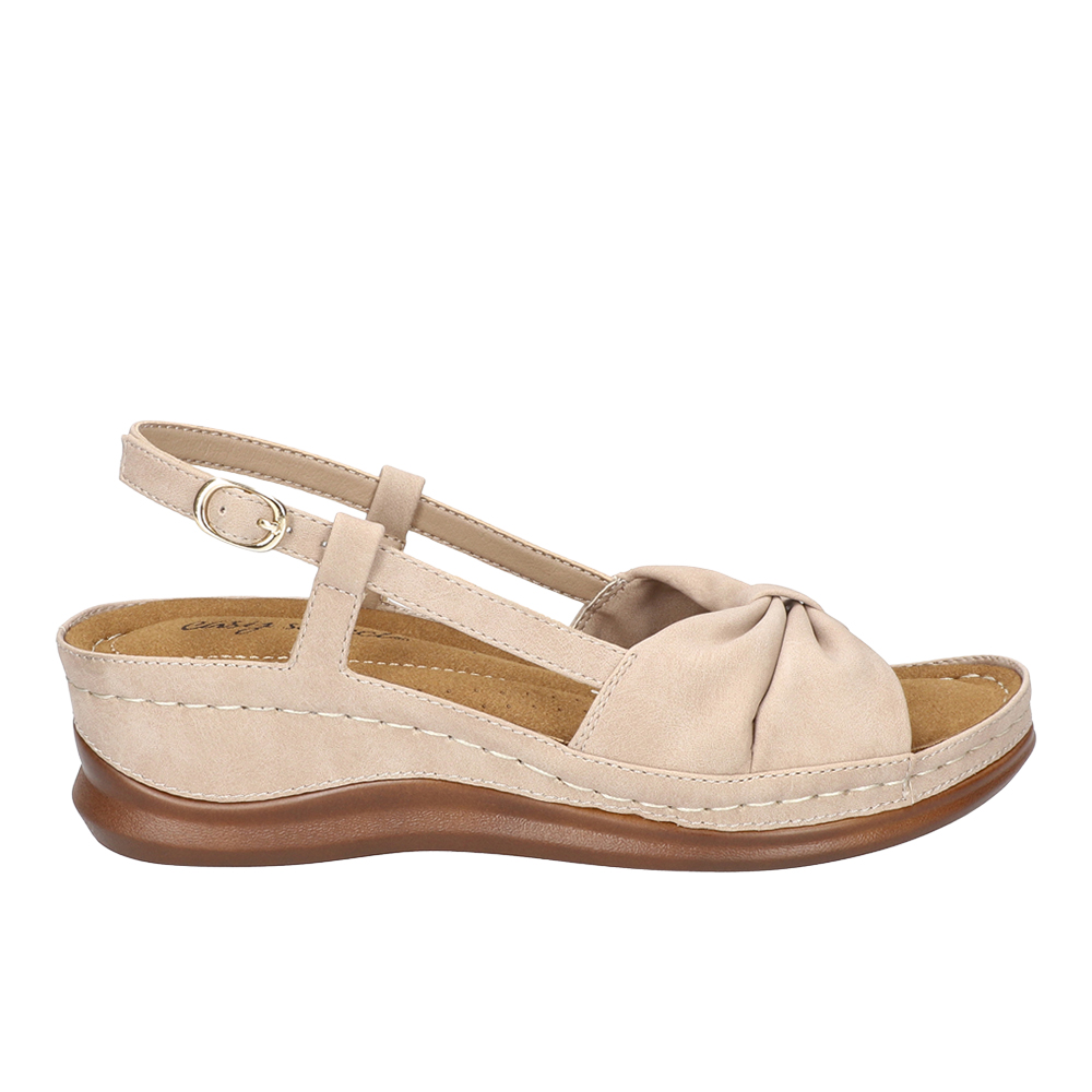 Easy Street Jupiter Wedge Slingback Sandals