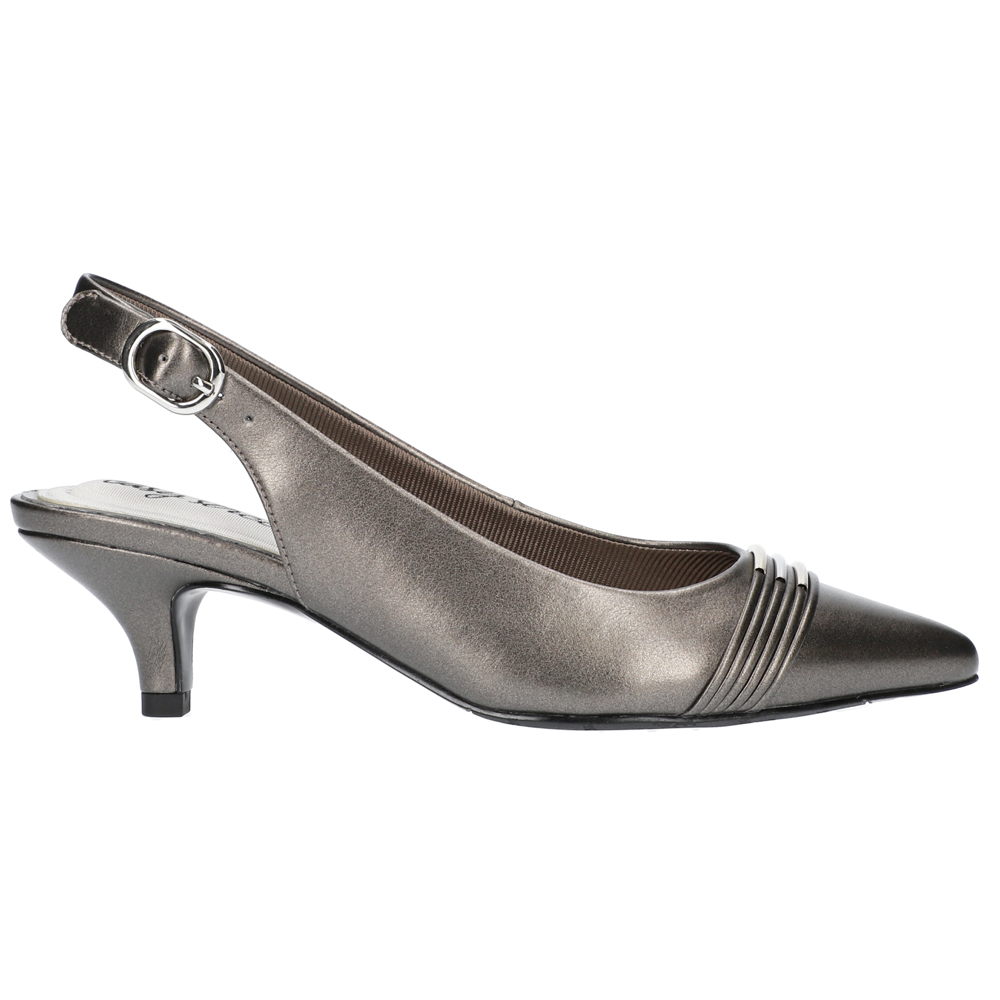 pewter color pumps