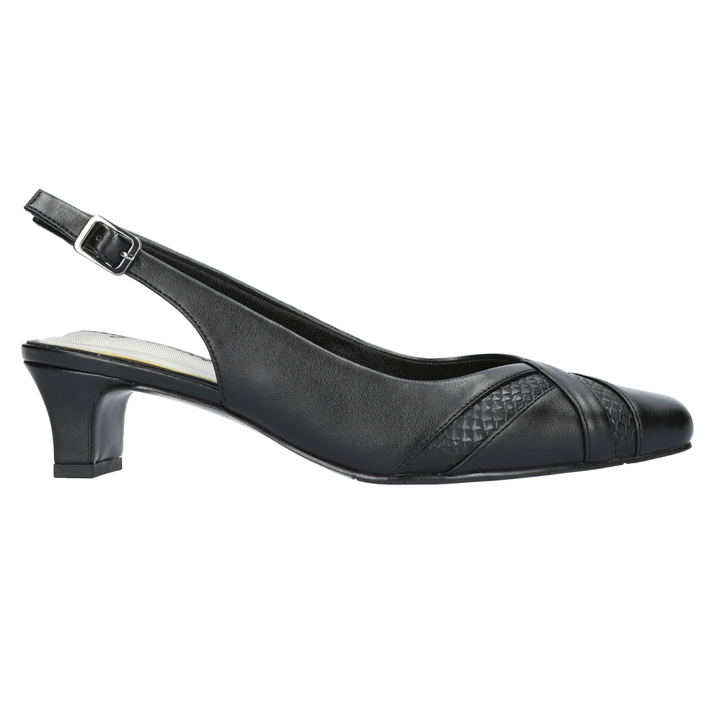 easy street black pumps