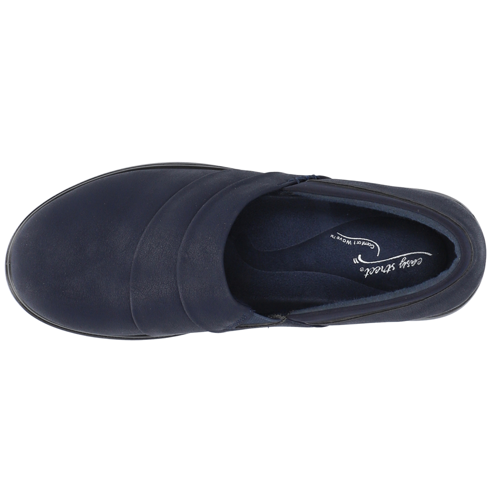 Details about  / Women/'s Easy Street Maybell Comfort Slip Ons Navy Matte
