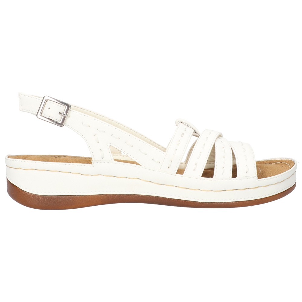 footbed wedge sandals