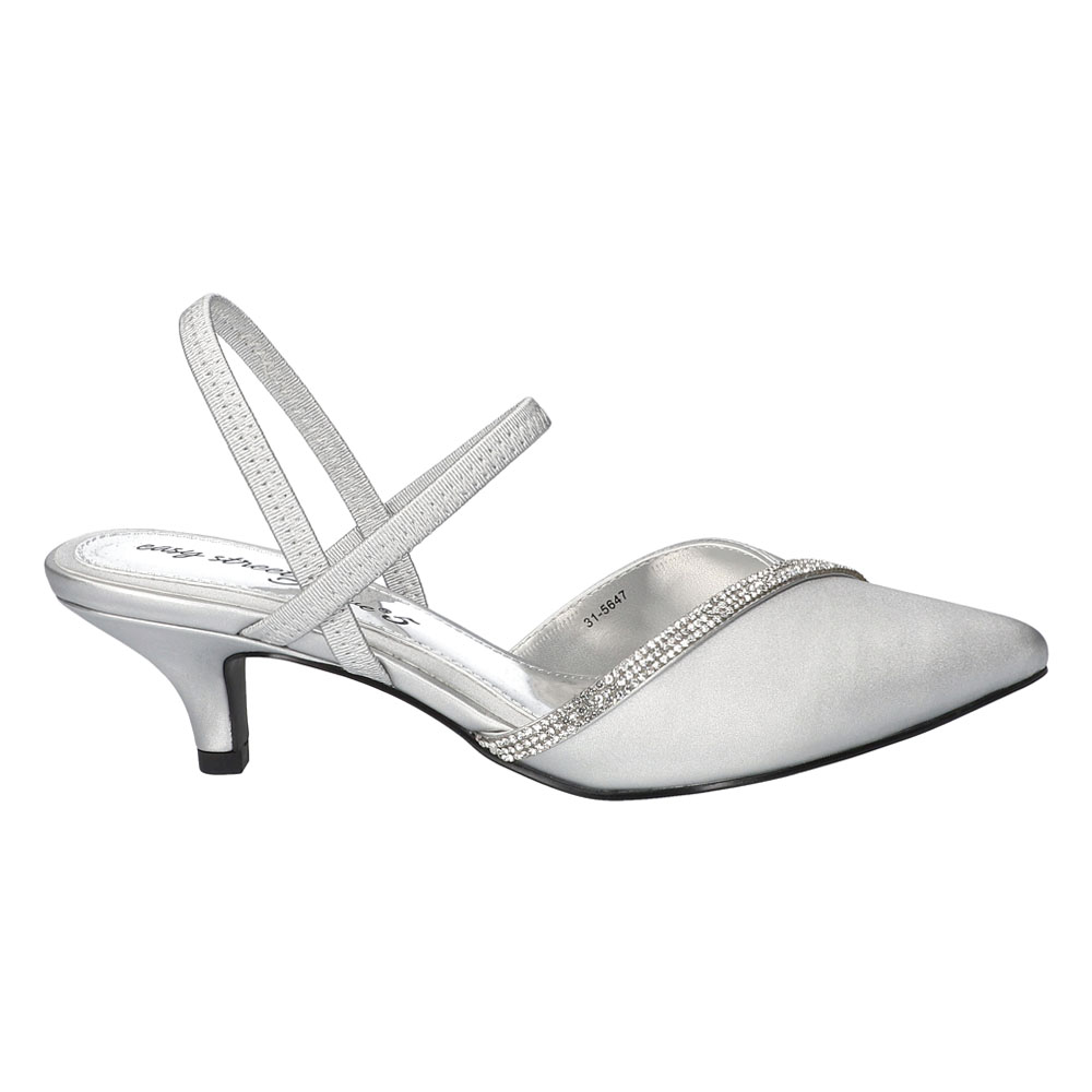 Easy Street Unna Pointed Toe Slingback Pumps