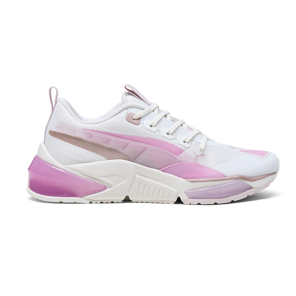 PUMA LQDCELL Optic Evo Women's Sneakers in Grey, Size 8.5