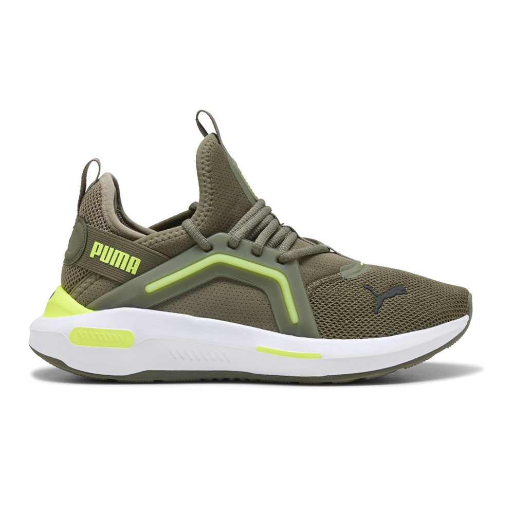 PUMA Softride Enzo 5 Men's Shoes in Green, Size 13