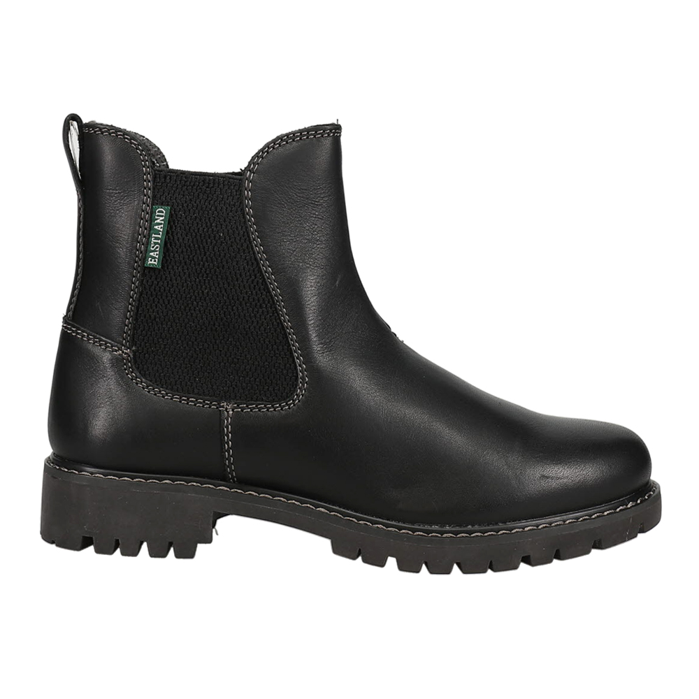Женские черные повседневные ботинки Eastland Ida Round Toe Chelsea Boots 3113-01
