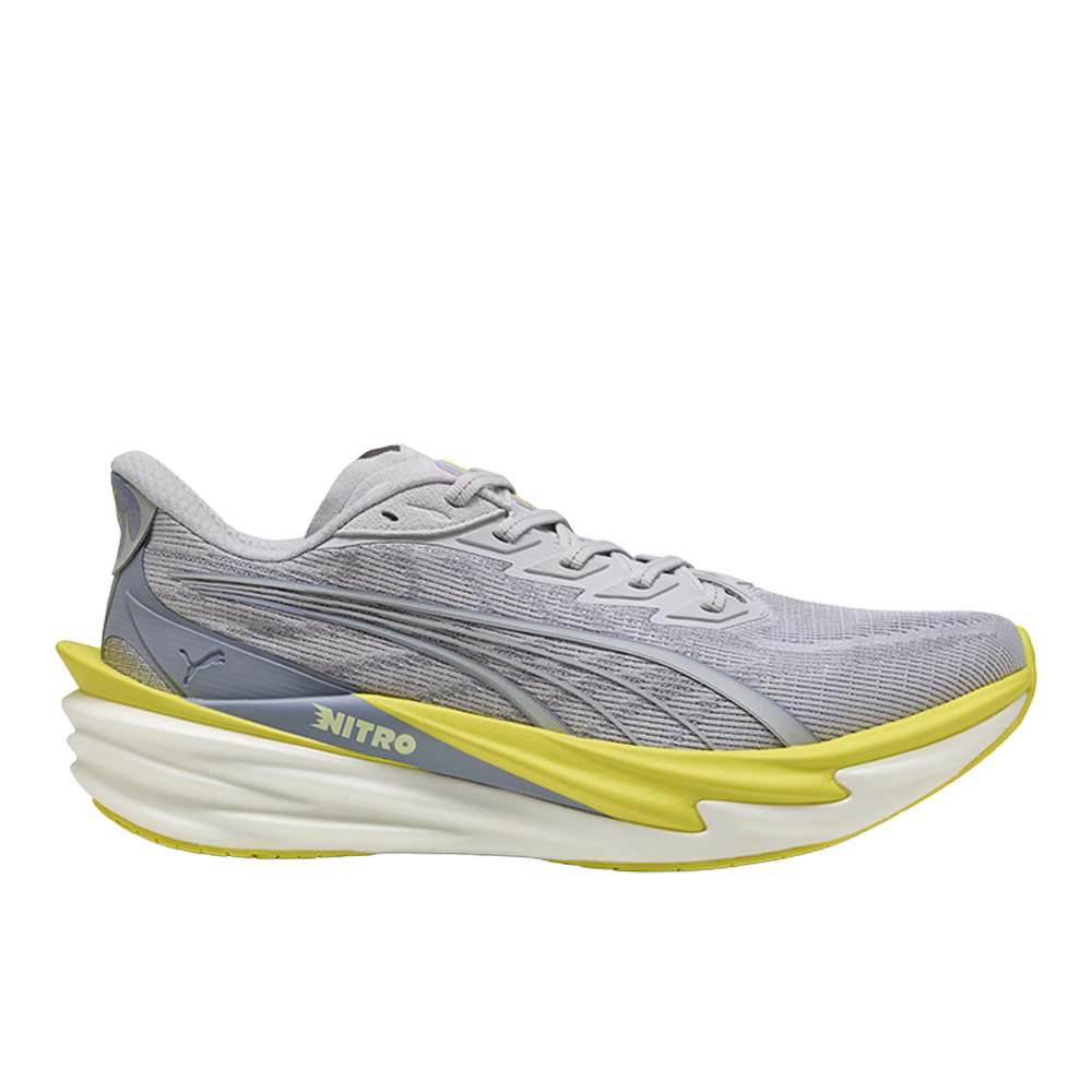 PUMA Deviate NITRO™ 4 Men's Road Running Shoes in Grey, Size 9.5