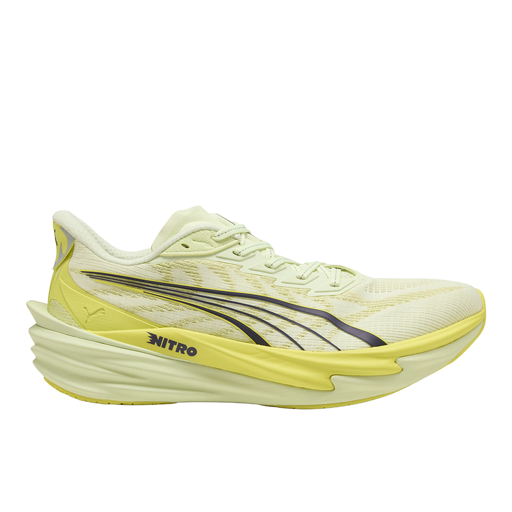 PUMA Deviate NITRO™ 4 Men's Road Running Shoes in Green, Size 7