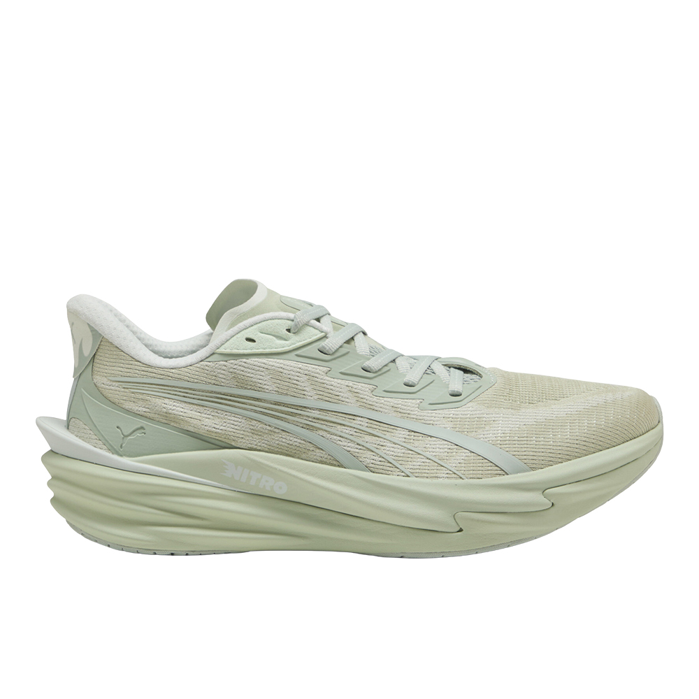 PUMA Deviate NITRO™ 4 Men's Road Running Shoes in Green, Size 10.5