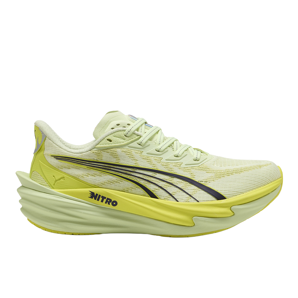 PUMA Deviate NITRO™ 4 Women's Road Running Shoes in Green, Size 10