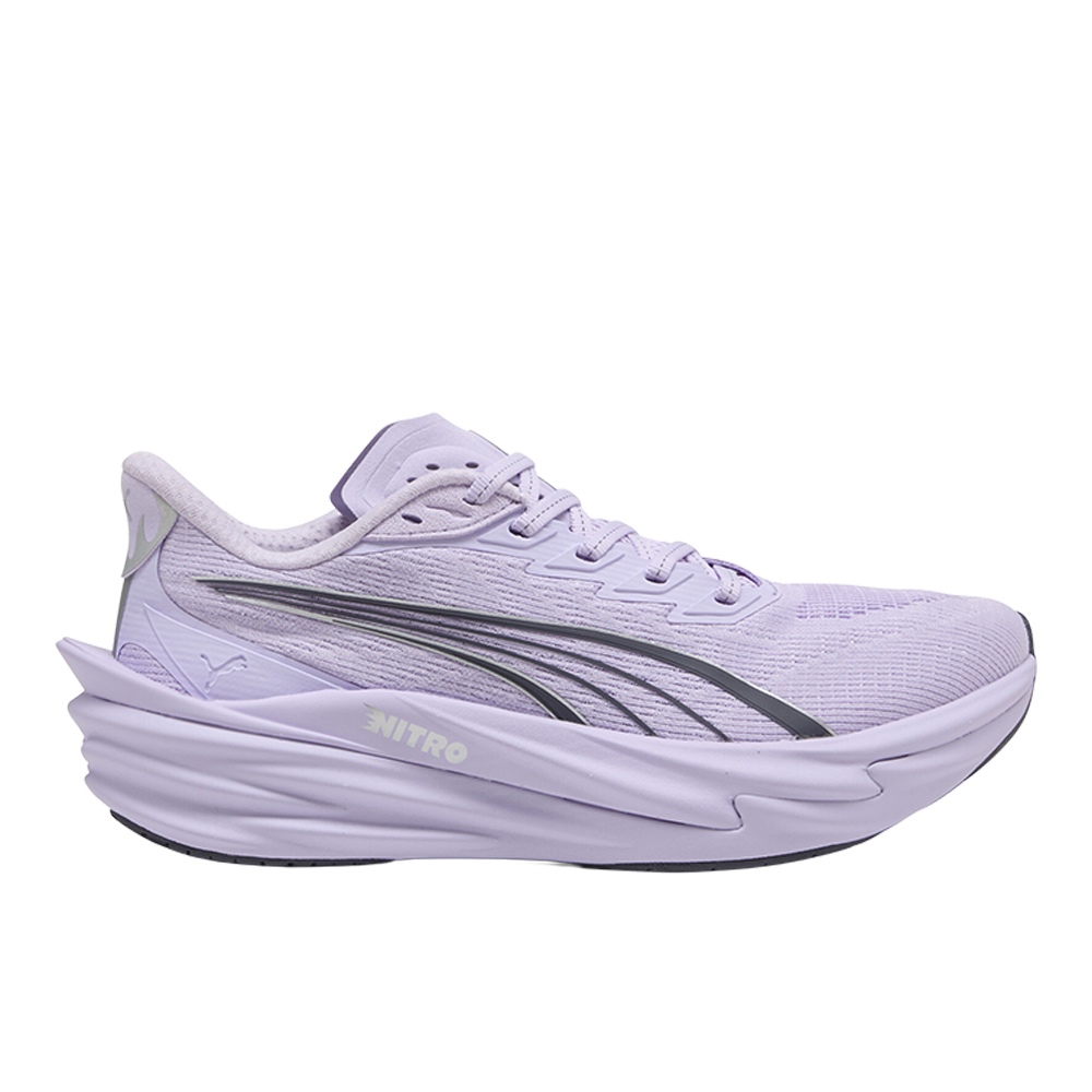 PUMA Deviate NITRO™ 4 Women's Road Running Shoes in Purple, Size 8