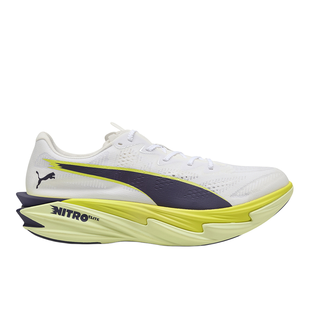 PUMA Deviate NITRO™ Elite 4 Men's Road Running Shoes in White, Size 13