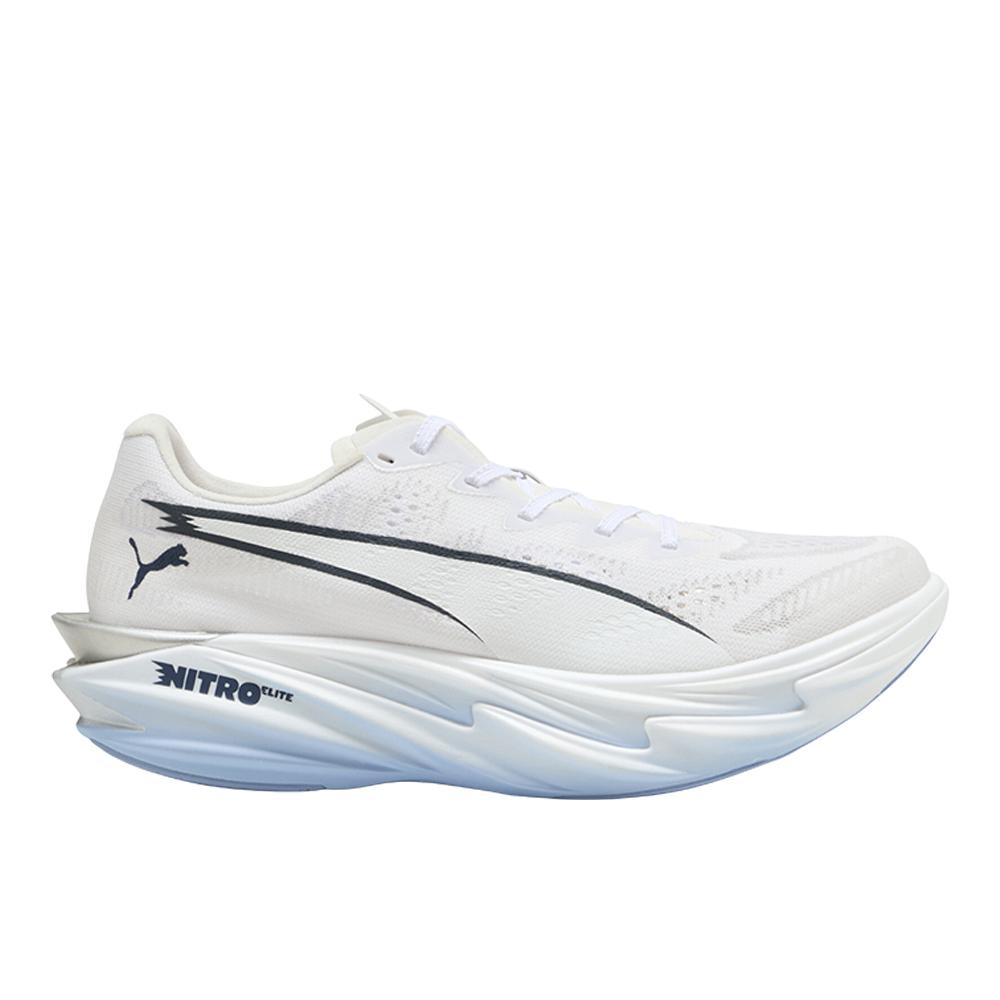 PUMA Deviate NITRO™ Elite 4 Women's Road Running Shoes in White, Size 9.5