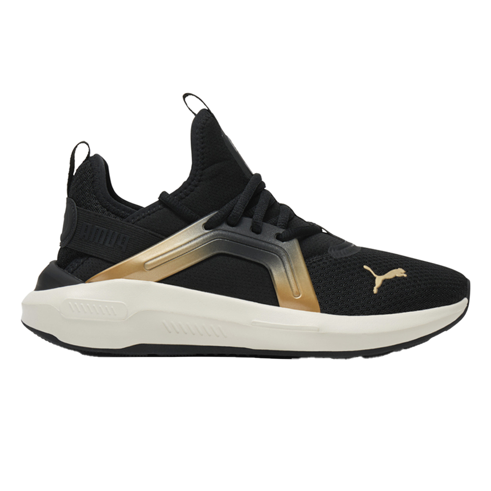 PUMA Softride Enzo 5 Metallic Wide Lace Up Sneakers
