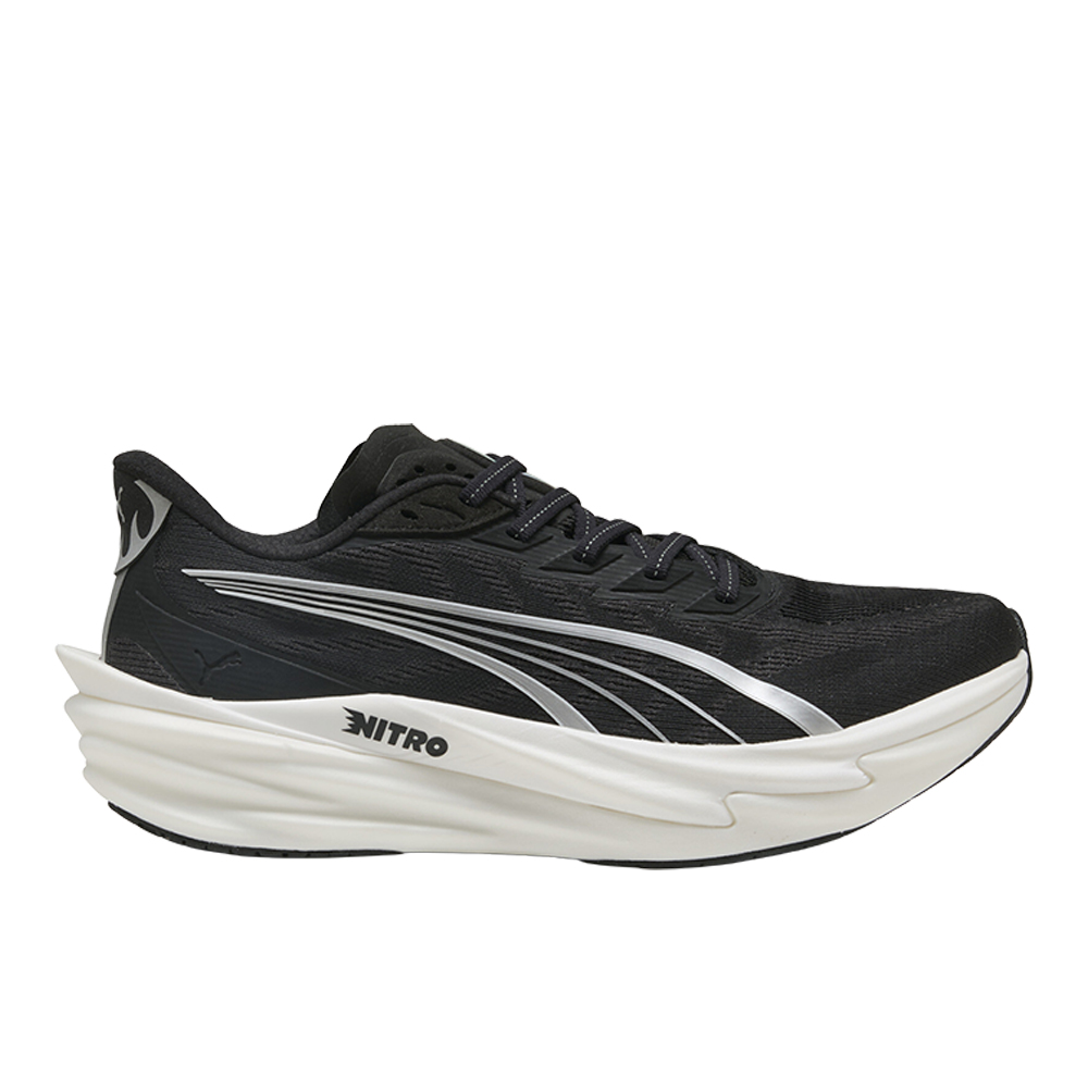 PUMA Deviate NITRO™ 4 Men's Wide Road Running Shoes in Black, Size 11
