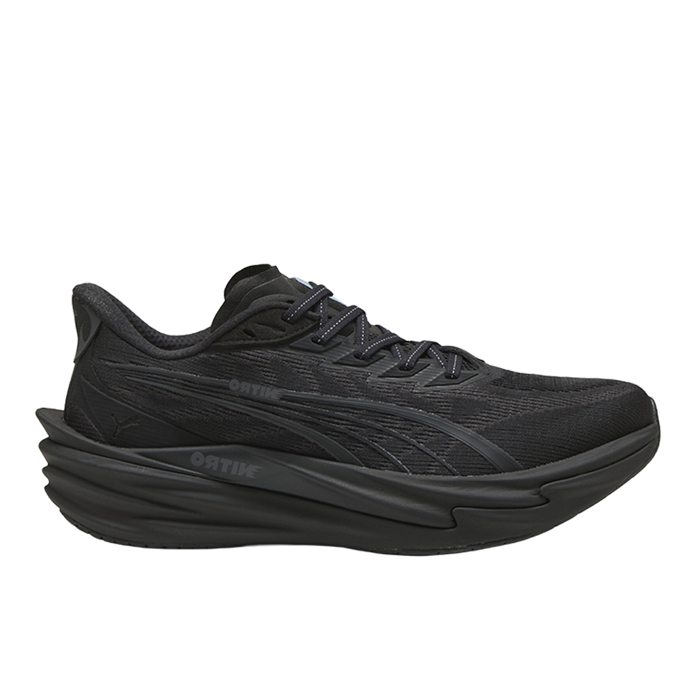 PUMA Deviate NITRO™ 4 Men's Wide Road Running Shoes in Black, Size 11.5