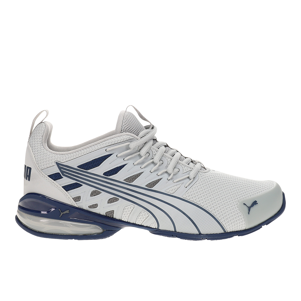 PUMA Voltaic Evo Qtr Fade Running Mens Grey Sneakers Athletic