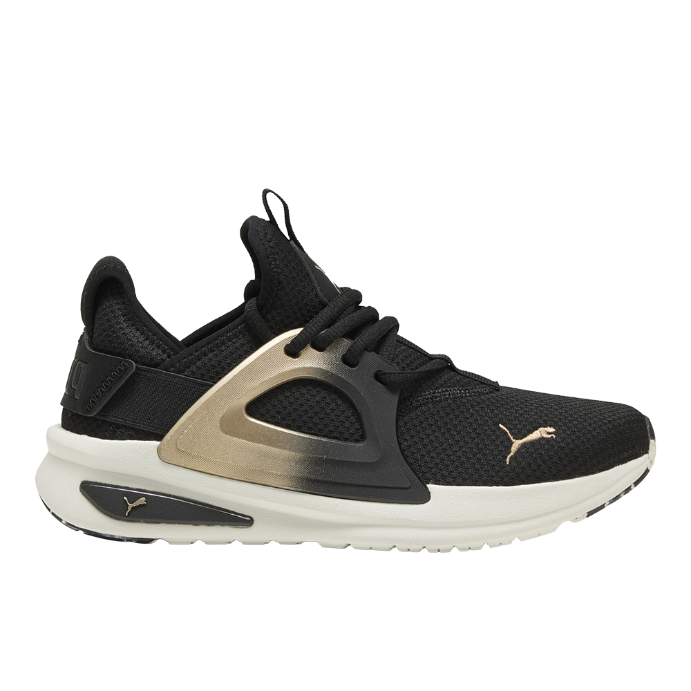PUMA Softride Enzo Evo Molten Metal Women's Sneakers in Black, Size 6.5