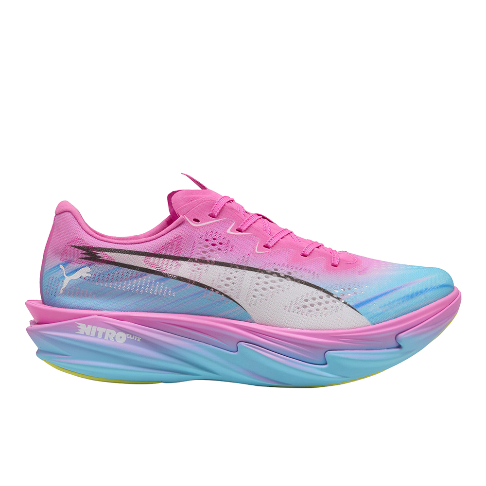 PUMA Deviate NITRO™ Elite 4 Men's Road Running Shoes in Pink, Size 10.5